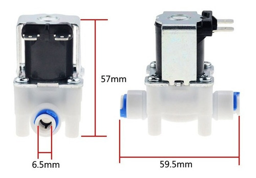 Válvula Solenoide Automação Filtro Água Osmose 1/4 24 Volts