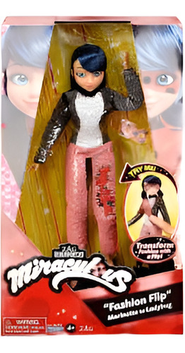 Ladybug Miraculous Marinette Y Ladybug 2 En 1 Cambia De Look