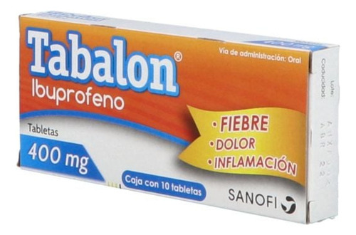 Tabalon 400 Mg Caja Con 10 Tabletas