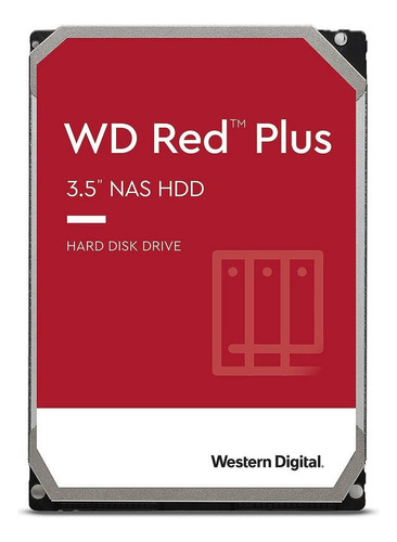 Disco Duro Western Digital 8tb Red Plus Nas Wd80efzz Mtz