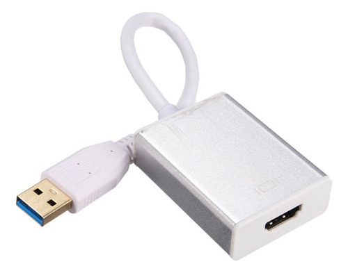 Cabo Conversor Usb 3.0 2.0 X Hdmi Hd 1080p Tv Projetor