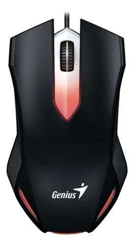 Mouse gamer de juego Genius X-G200 calm black