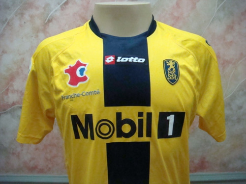 Camisa Futebol Sochaux Montbeliare França Lotto Jogo 2410