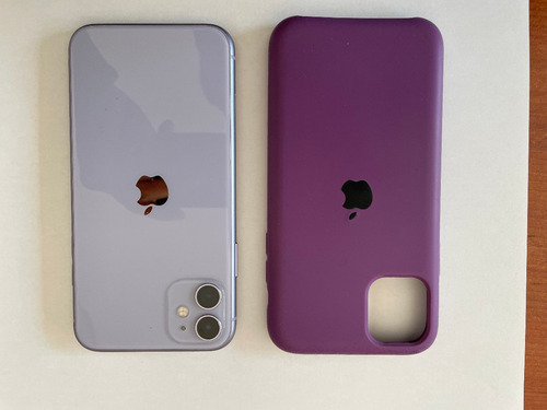 Apple iPhone 11 (128 Gb) - Morado, Excelente Estado, Aun Con Garantia, Capacidad Bateria 96% (Usado)