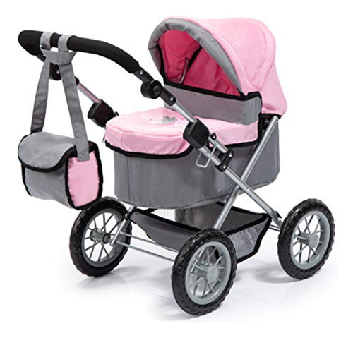 Coche De Muñecas Bayer Design Cochecito Bebé Doll Trendy En