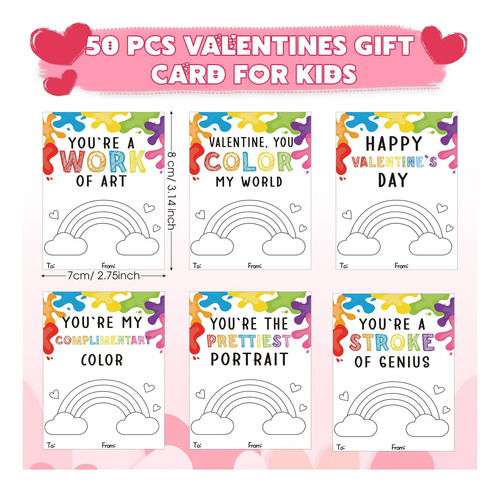 El Conjunto De Tarjetas De Regalo Del Día De San Valentín 24
