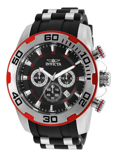 Reloj Invicta 22307 Negro, Acero Hombre