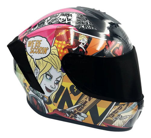 Casco Integral Edge Harley Queen Brillante M 57 - 58