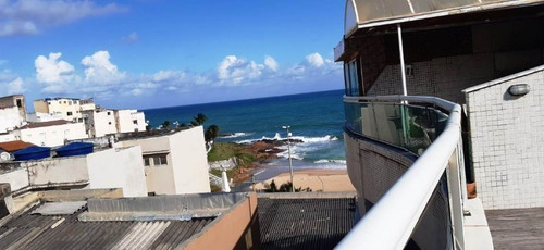 Imagem 1 de 24 de Apartamento Duplex 1 Suíte Mobiliado Com Vista Mar No Rio Vermelho 85m2 - Hei096 - 4494694