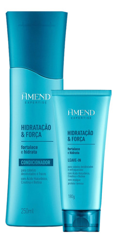 Kit Amend Hidratação E Força - 2p Condicionador + Leave-in