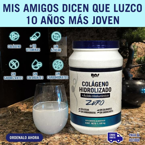 Colágein Adicionada Zero Azúcar Zero Carbohidratos