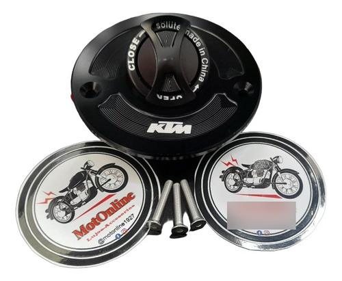 Tapa Tanque Ktm Duke 200 390 Rc Sin Llave