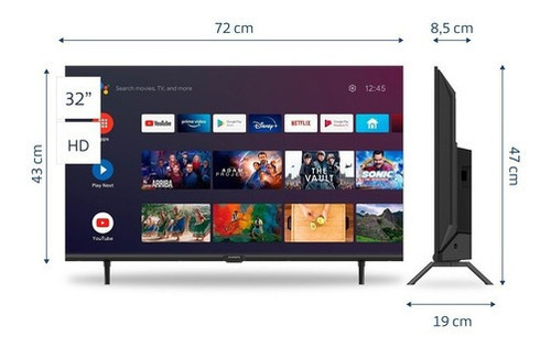 Smart Tv Led 32 Hd Smart Android Bgh 240v