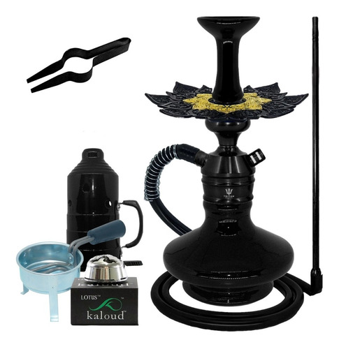 Narguile Completo Triton Zip Barato Anti Chamas Kaloud Zeus