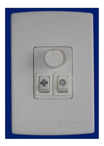 Imagem 2 de 5 de Controle Ventilador De Teto 1 Lamp Qualitronix Qv371