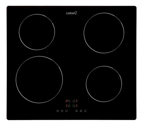 Tope De Cocina Induccion 24 Pul 60cm - Cata - Ib6304-bk Inox