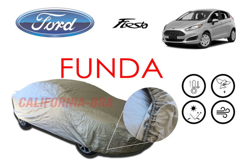 Cover Impermeable Broche Eua Ford Fiesta 2014-2019-hatchback