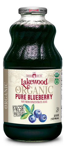 Lakewood Organic Blueberry Juice 946ml