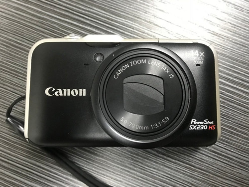 Camara Digital Canon Powershot Sx230 Hs De 12.1 Mp Zoom 14x