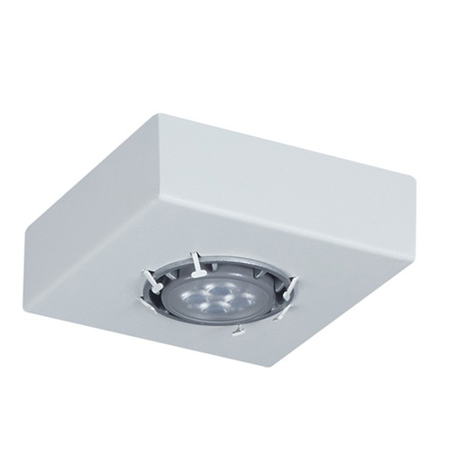 Spot Semiembutido Cuadrado Moscu + Dicroica Led 6w 7w