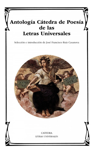 Antologia Catedra De Poesia De Las Letras Universales
