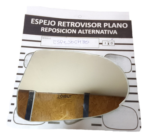 Vidrio Espejo Retrovisor Der Chevrolet Onix/prisma