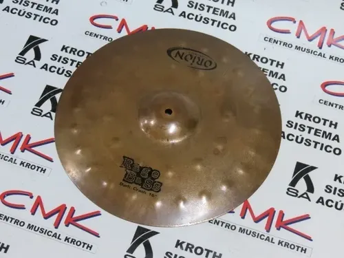 Prato Orion Rage Bass Dark Crash 16'' (usado) | MercadoLivre