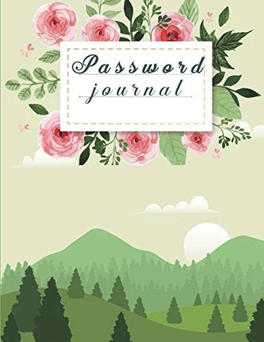 Password Journal Modern Password Keeper, Vault, Notebook And