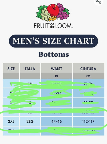 Imagen 5 de 5 de Boxers Talla Xxl 2g Paquete 3 Unidades $ 25