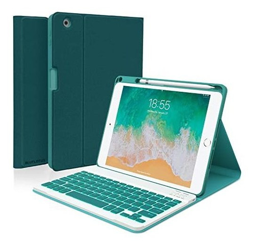 Funda Con Teclado Para  iPad 5th 2017/iPad 6th 2018/air2th V