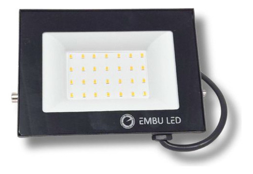 Refletor Led 50w 6000k Slim Ip67 Embu Led