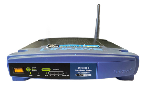 Cisco-linksys Wrt54g Router Inalámbrico G Ver. 6 (Usado)