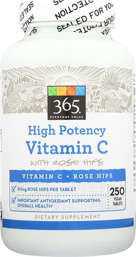 Vitamina C Alta Potencia  100tabs - Unidad a $805