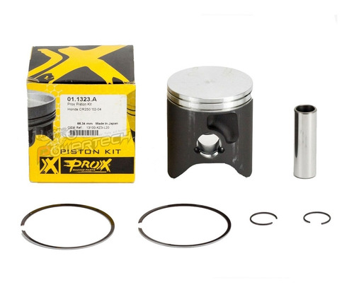 Kit Piston  A  Prox Honda Cr 250 2002 - 2004 / 66,34mm