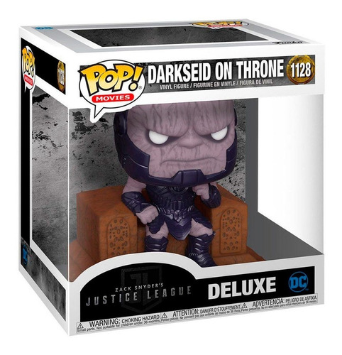 Funko Pop Movies Zack Snyder Justice League Darkseeid Throne