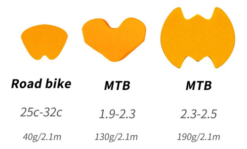 Kit De Reparación Para Neumáticos De Bicicleta, 25 A 32c