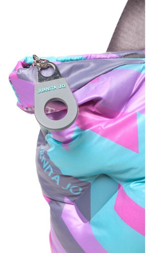 Imagen 2 de 6 de Cartera Mujer Juanita Jo 11004 Puff Nova Variante De Colores