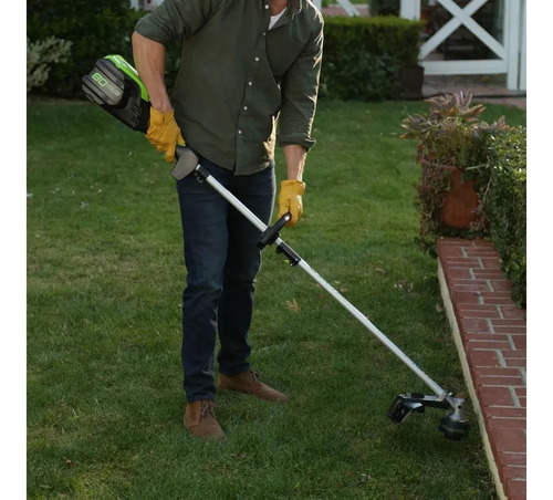 Desbrozadora Eléctrica Greenworks 80v Pro 17 String Trimmer Color Verde Lima