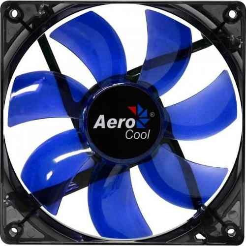 Cooler Fan 12cm Blue Led En51394 Azul Aerocool Envios 24hs