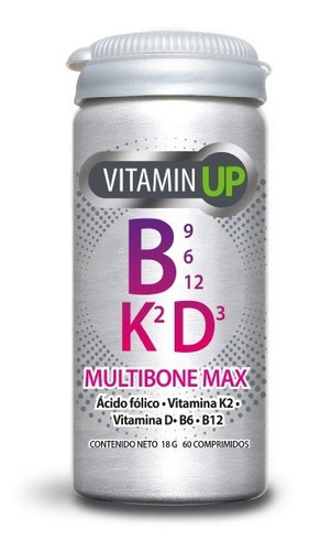 Imagen 1 de 9 de Newscience - Vitamin Up Multibone Max - Multivitaminico 60c