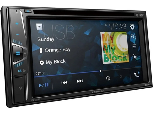 Estereo Pioneer Avh 225 Bluetooth Pantalla Tactil Dvd Usb Cd