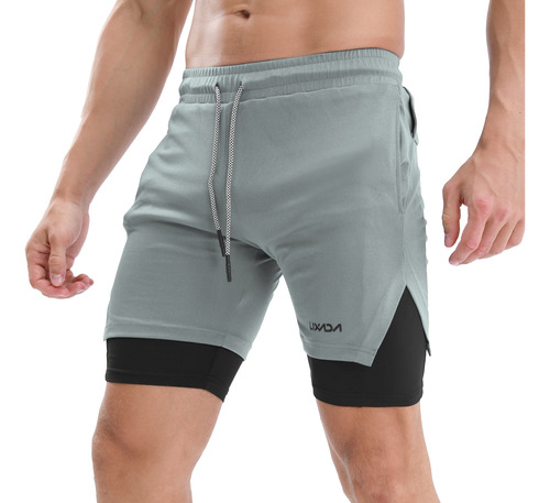 Pantalones Cortos De Entrenamiento Lixada Running, Toalla 2