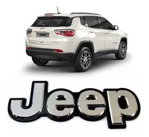 Emblema Jeep Compass Jeep Trasera Original