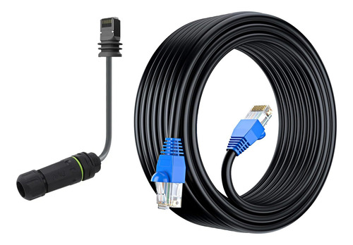 Adaptador Lan Ethernet P/ Starlink Mini + Rollo 15m + Router