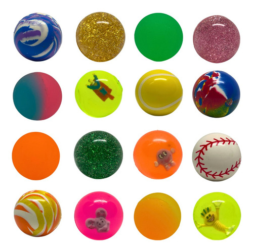 Pelota Botona Inflamatic 45mm Platino Para Vending 400 Pz