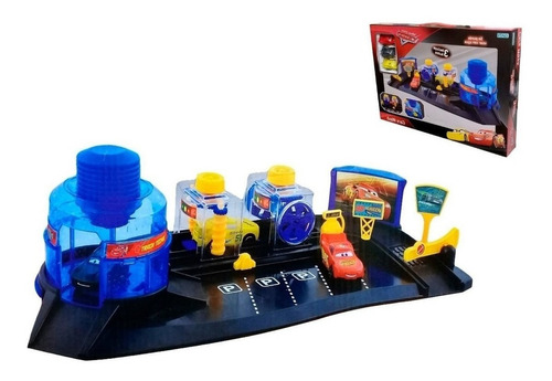 Disney Cars Wash Lavadero Con 3 Autos Ditoys Ato 2125