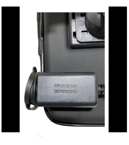 Imagen 3 de 6 de Soporte Moto Funda Celular Cargador Usb Motoscba