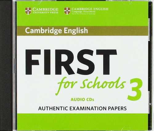 Cambridge First For School 3 Class Audio Cd