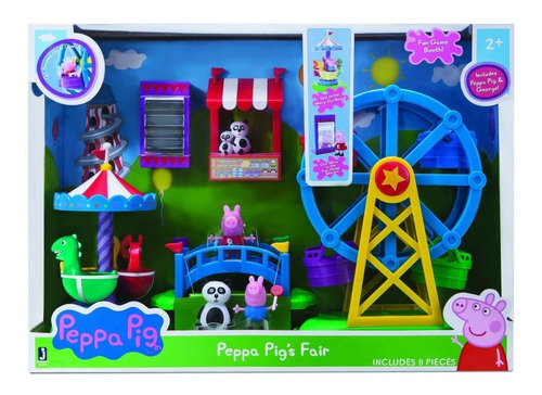 Peppa Pig Fun Fair Playset Feria Parque De Diversiones 