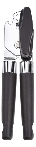 Abridor De Latas Amazon Basics Black Soft Grip Handle